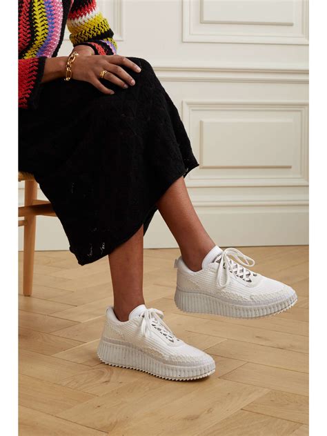 nama sneakers chloe|nama platform sneaker women chloé.